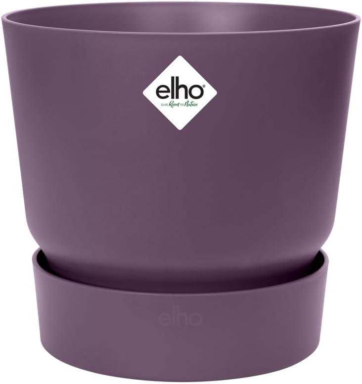 Elho Greenville Round 16 Vaso con serbatoio integrato