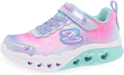 Skechers Flutter Heart Lights Sneakers Unisex per Bambini - Offerta Amazon
