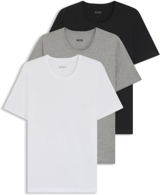 BOSS T-Shirt RN 3p Classic XXL Uomo - Maglietta Pasqua 2026 - Offerta Amazon