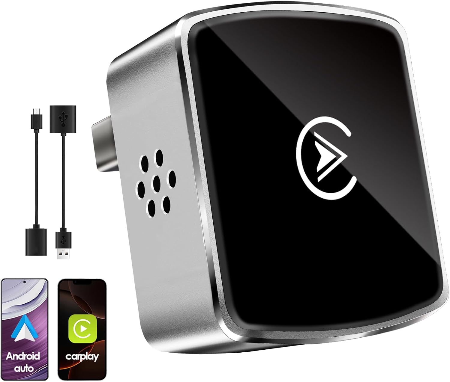 Adattatore Wireless 2-in-1 CarPlay e Android Auto Upgrade 2026