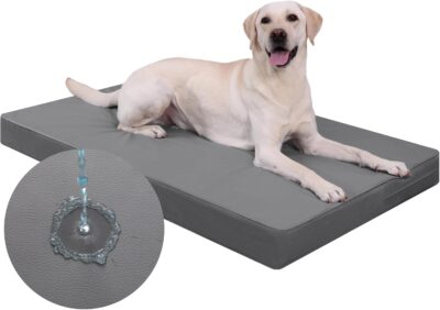 Cuccia Ortopedica Impermeabile per Cani Taglia Grande Grigio - Offerta Amazon