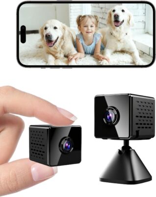 Mini Telecamera Spia 4K con Visione Notturna e WiFi per Sicurezza - Offerta Amazon