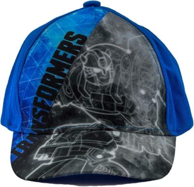 Berretto da baseball Transformers per bambini in cotone blu/nero - Offerta Amazon
