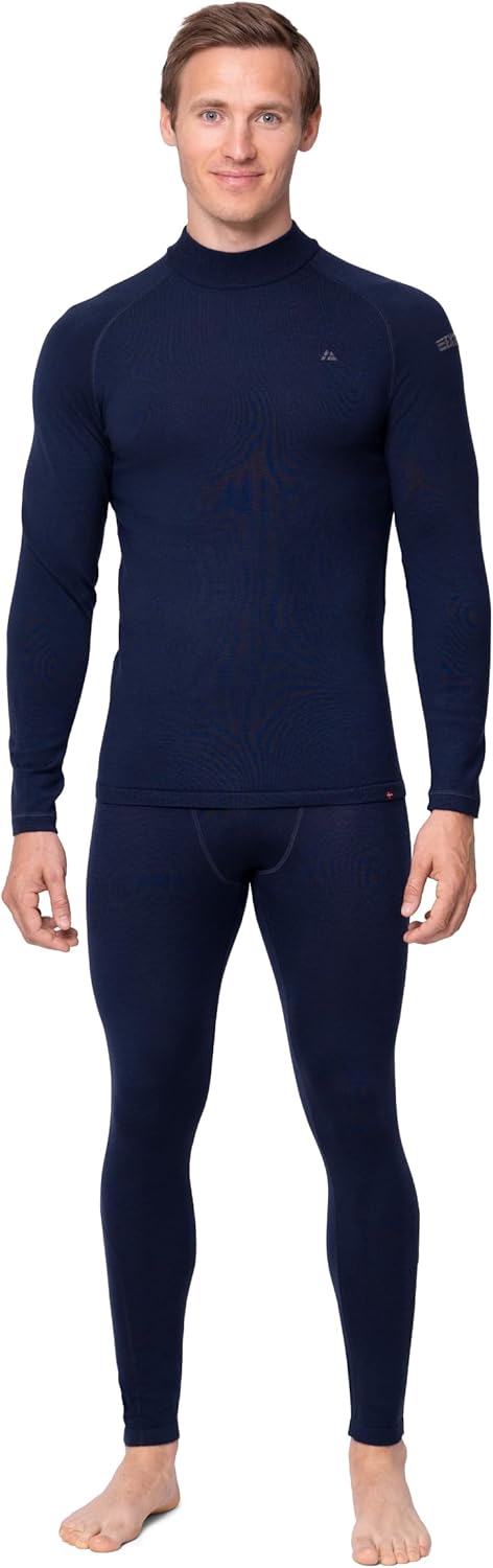 DANISH ENDURANCE Completo Termico Uomo in Lana Merino per Freddo Estremo