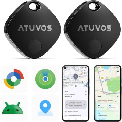 ATUVOS Air Tag Pro Localizzatore Bluetooth per Android e iOS - Offerta Amazon