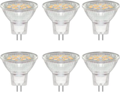 Caldarax Lampadine Spot GU4 LED 3W Bianco Caldo 3000K - Offerta Amazon