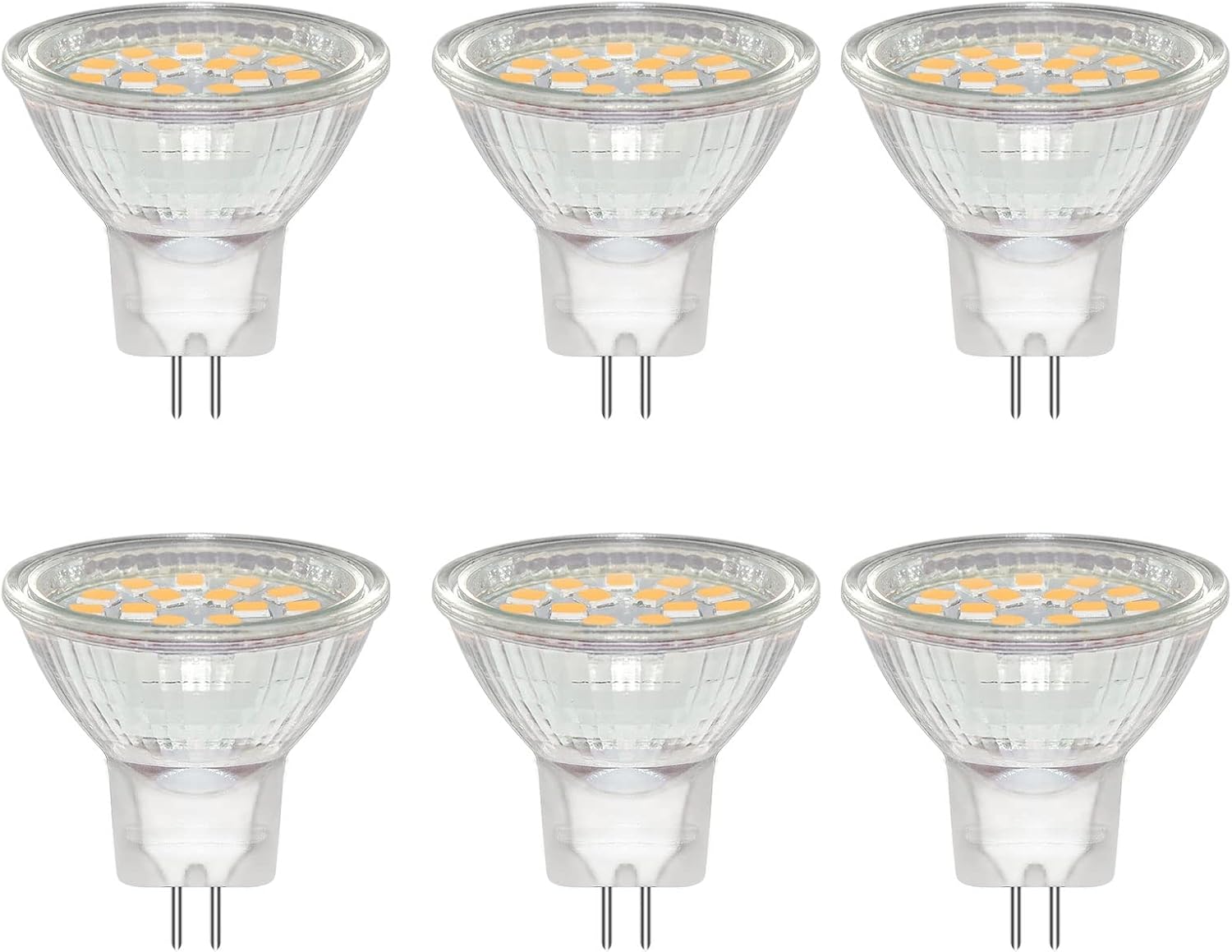 Caldarax Lampadine Spot GU4 LED 3W Bianco Caldo 3000K