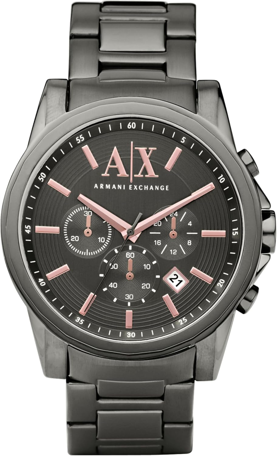 Armani Exchange Orologio Uomo Cronografo Acciaio 45mm
