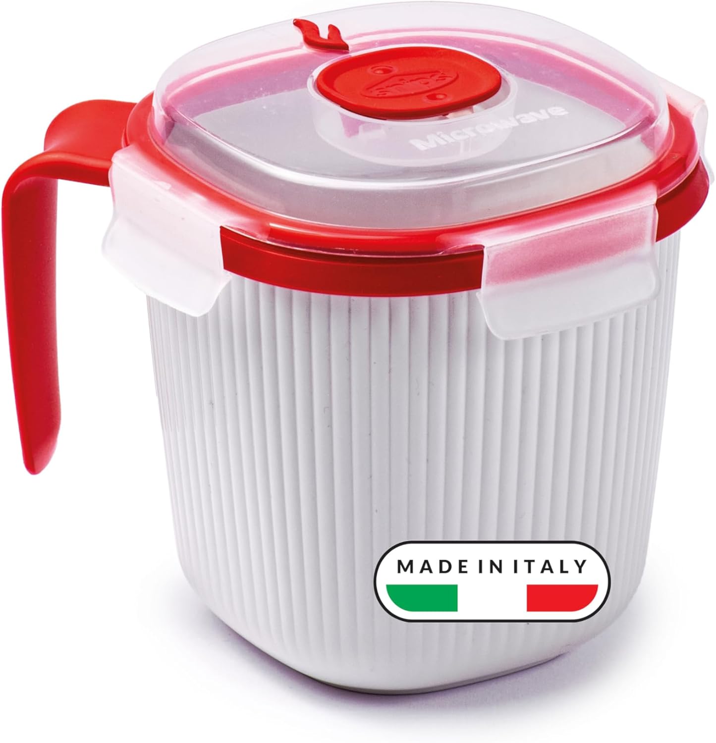 Snips Tazza microonde 0,70 LT bianca Tempozero Made in Italy