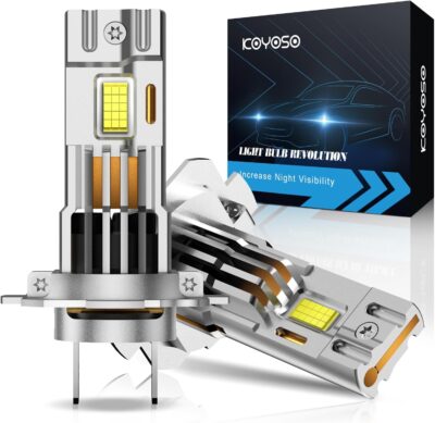 Lampadine H7 LED KOYOSO 160W 38000LM 6500K per Auto e Moto - Offerta Amazon