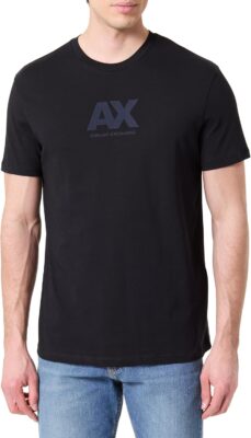Armani Exchange T-Shirt Uomo Manica Corta Logo Stampato - Offerta Amazon