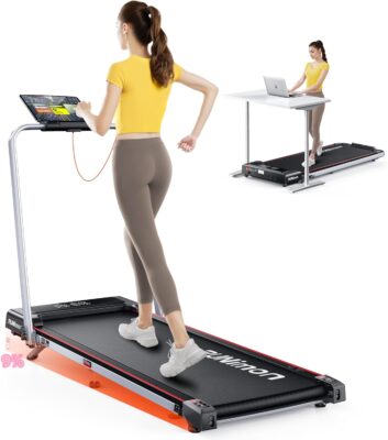 RUNIMON Tapis Roulant Elettrico Piehevole 12 km/h Salvaspazio - Offerta Amazon
