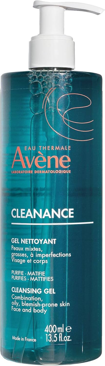 Avene Cleanance Gel Detergente Viso Acne 400ml