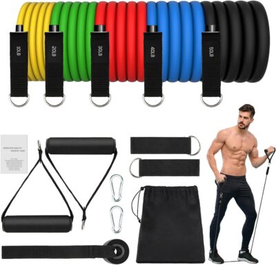 Elastici Fitness JATEKA - Bande Elastiche Palestra per Yoga e Pilates - Offerta Amazon