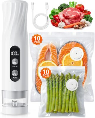 Babacom Macchina Sottovuoto Portatile per Alimenti - Vacuum Sealer - Offerta Amazon