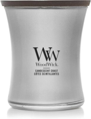WoodWick Candela profumata Candescent Coast - Relax Pasqua - Offerta Amazon