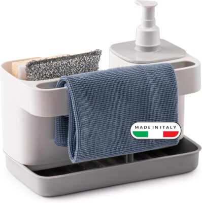 Snips Riordinello Dispenser Sapone 3in1 - Organizer Lavello - Offerta Amazon