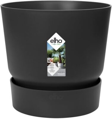 Elho Greenville Round 18 Vaso con Serbatoio Integrato - Offerta Amazon