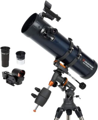 Celestron AstroMaster 114EQ Telescopio riflettore potente - Offerta Amazon