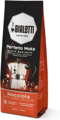 Bialetti Perfetto Moka Caffè Macinato Gusto Nocciola 250g - Offerta Amazon
