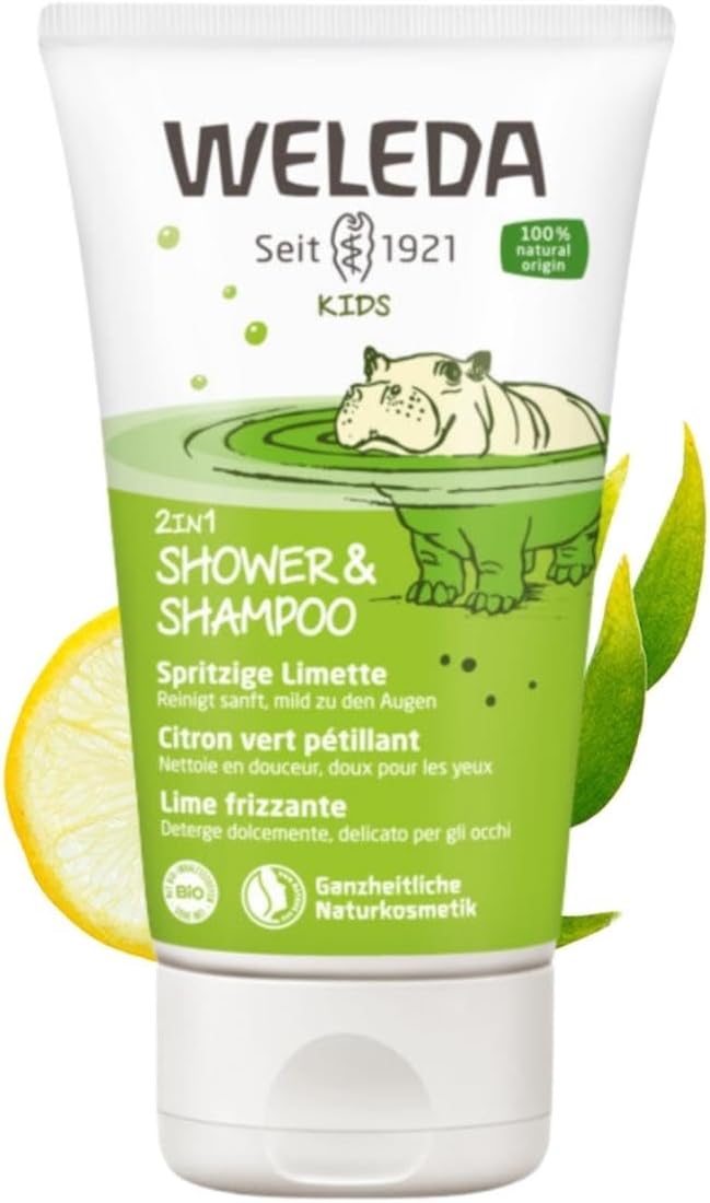 Kids Champú Y Gel 2 En 1 Lima Chispeante 150 ml naturale