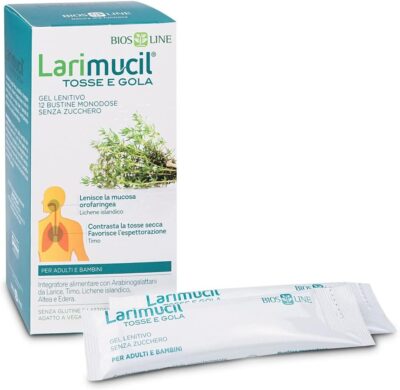 BIOS LINE Larimucil Tosse e Gola Integratore Tosse Gel - Offerta Amazon
