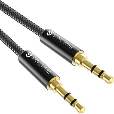 Syncwire Cavo Aux 3,5mm Nylon 1M - Cavo Jack Audio - Offerta Amazon