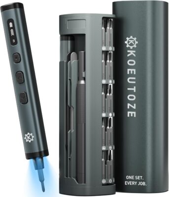 Cacciavite elettrico di precisione 78 in 1 con LED e bit magnetici - Offerta Amazon
