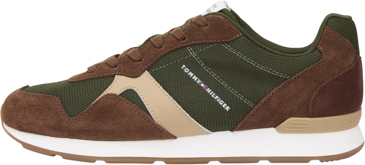 Tommy Hilfiger Runner Icon Mix FM0FM05679 Scarpe Uomo Basse