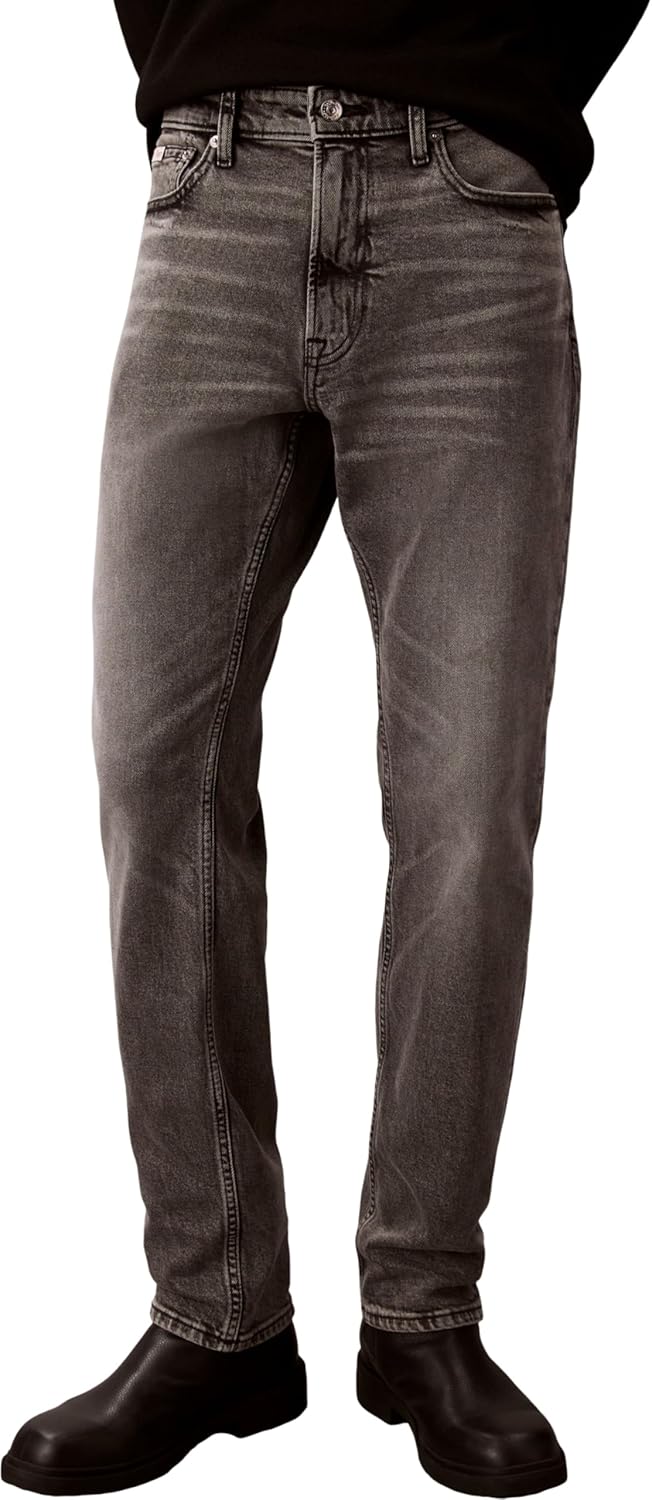 Calvin Klein Uomo Jeans Pewter Rock Slim Fit - Jea