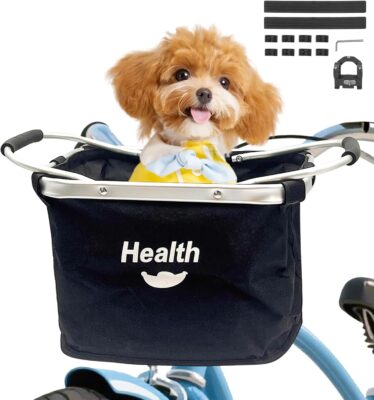 auvstar Cestino di Tela per Bicicletta Pieghevole Nero - Offerta Amazon