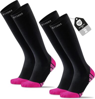 Calze Compressione Graduata 20-30 mmHg Donna Uomo per Sport e Viaggi - Offerta Amazon
