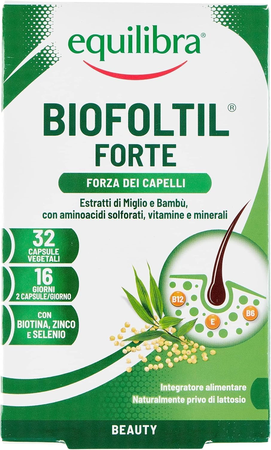 equilibra Biofoltil Forte integratore per capelli e unghie