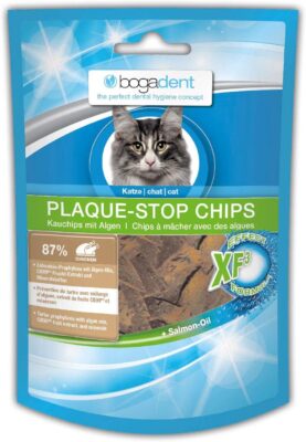 Bogar AG Bogadent Plaque-Stop Chips per gatti - Cura dentale naturale - Offerta Amazon