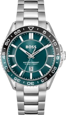 BOSS Orologio Uomo RUNNER 3H Acciaio Inossidabile - Offerta Amazon
