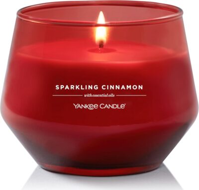 Yankee Candle Sparkling Cinnamon - Candela Profumata Pasqua - Offerta Amazon