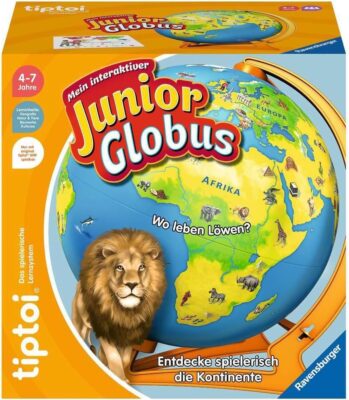 Ravensburger tiptoi Junior Globus interattivo - gioco educativo Pasqua - Offerta Amazon