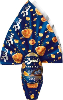 BACI PERUGINA Uovo di Pasqua 2026 Cioccolato all'Arancia Crystal - Offerta Amazon