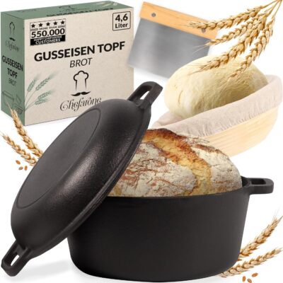 Chefarone Pentola in Ghisa 26 cm - Multiuso Pasqua 2026 - Offerta Amazon