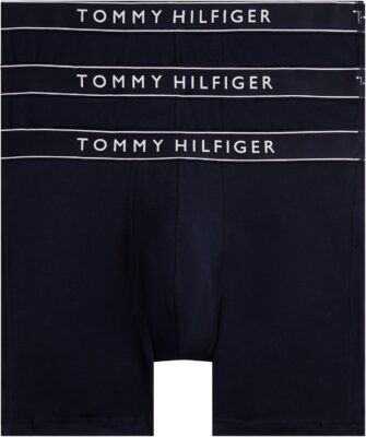 Tommy Hilfiger Slip Boxer Uomo 3 Pezzi Fascia Logo - Offerta Amazon