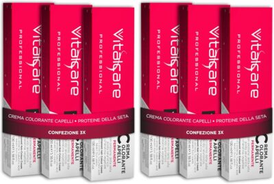 Vitalcare Professional Crema Colorante Permanente Castano Mogano - Offerta Amazon