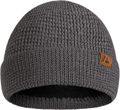 Berretto Beanie Lana Merino con Fodera in Pile - DANISH ENDURANCE - Offerta Amazon
