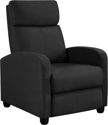 Yaheetech Poltrona Relax Reclinabile con Poggiapiedi - Offerta Amazon